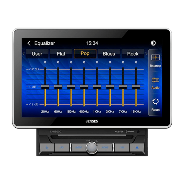 10.1″ CD/DVD Multimedia Receiver with Apple CarPlay and Android Auto – CAR8000 - 图片 2