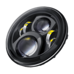 Lumen® - 7" Round Black Projector LED Headlights (H6024) - 图片 2