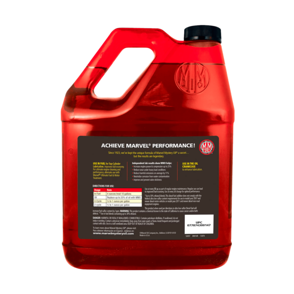 Marvel Mystery Oil - Oil Enhancer and Fuel Treatment, 1 Gallon - 图片 2